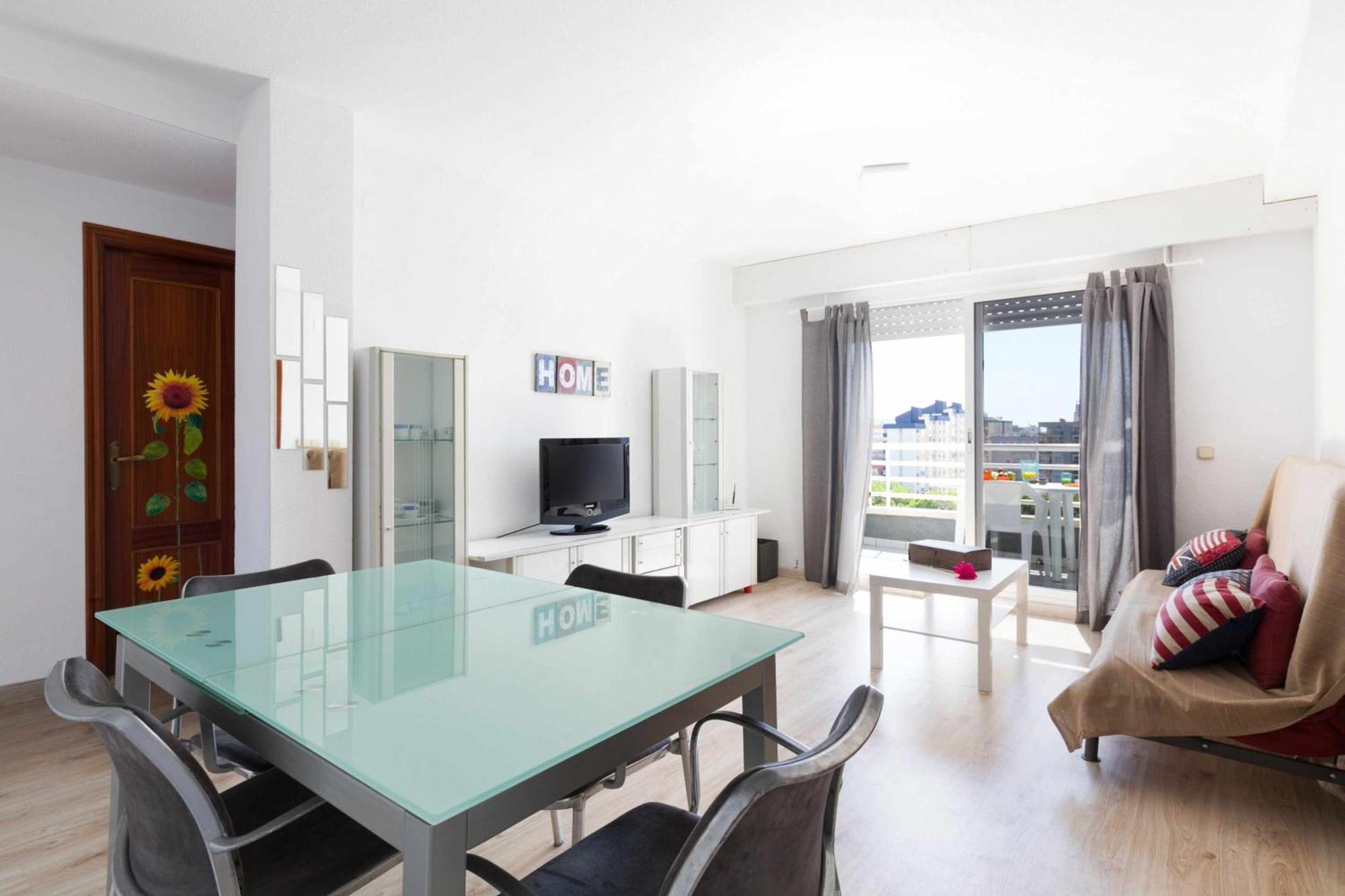 Atico Vista Playa Gandia Apartment Luaran gambar